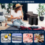 Set De 2 Sac Chaussures - Housses Chaussures Imperméables pour Sac Chaussures Voyage, Grand Sac Chaussures pour Bagages, Vacance