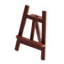 CENPEK Lot de 4 chevalets miniatures en bois pour décoration de maison de poupée 1:12