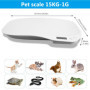 Balance Pour Animaux, 15 Kg (± 1 G) Balance Numérique Pour Animaux, Pèse-Personne Numérique, Mini Balance Numériques, Balance Po
