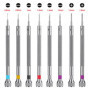 BBAOO Kit Réparation Montre Outils, 8 Pièces Tournevis Précision, Jeu de Mini Tournevis, Mini Tournevis pour Lunettes, pour La R