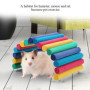 Duokon Hamster en Bois Pont Arc-en-Suspension Suspension Coude chelle Petit Animal Fournitures Cage Habitat Dcor Souris Rat Rong