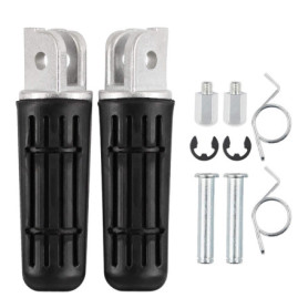 AHL Repose-pieds de pédale de repose-pieds avant de moto pour Yamaha BT1100 Bulldog 2002-2006/Fazer 700 1986-1987/FJ1200 1986-19