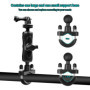 Moto Boule Support, RAM Mount U-Bolt, Adaptateur Bille Base Compatible de Téléphone pour Vélo et Rotule Mount avec Supports Ram 