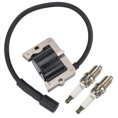 Ewillownm Compatible avec le module de bobine d'allumage 12 584 04-S avec bougie d'allumage pour tondeuse à moteur Kohler CV11 C