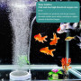 Pierre à air d'aquarium Nano Bulleur Aquarium Silencieux Diffuseur d'air pour Aquariophilie pour Aquarium et étang (50 mm)