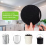 8 Pièces Filtres Compost Ronds, Filtres à Charbon Actif Filtre Anti-Odeur pour Poubelles à Compost Ronds, Convient aux Poubelles