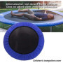ANCLLO Coussin de sécurité de Rechange Universel pour Trampoline - 101,6 cm - Housse de Protection extérieure imperméable - Bleu