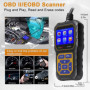 Scanner d'appareil de Diagnostic OBD2, iKiKin Outil de Diagnostic du système du Moteur Vérifiez Le Moteur Moteur Lecteur de Code