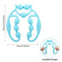 QOUBNIC Rouleau de Massage, Rouleau Musculaire pour Jambes Foam Roller, Rouleau Massage Dos Rouleau de Massage Musculaire pour M