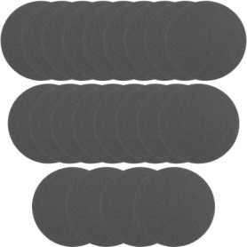 Lot de 21 éponges abrasives à main 180-3000, papier abrasif rond flexible et humide pour métal, acier inoxydable, céramique, car
