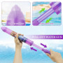 HASAIKA® Squirter en Eau Adulte, Pistolet à Eau, Pistolet à eau de grande capacité et à longue portée pour l'été en plein air, l