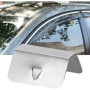 KIMISS12 pièces Vent Déflecteur Clips De Voiture Vent Pluie Déflecteur Canal En Acier Inoxydable Fixation Clips De Retenue Fit p
