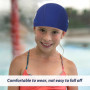 1 Bonnet De Bain pour Enfants, 1 Masque De Natation, 1 Pince-Nez, 1 Paire De Bouchons d'oreilles, Bonnet De Bain Élastique pour 
