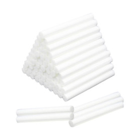 60 pièces Cotons-tiges pour humidificateur, mèches en Coton absorbantes, Accessoires pour humidificateur, tiges de Filtre pour h