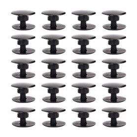 20 boucles de fixation de chaussures, accessoires de chaussures, lacets firmware, boucles de bord de chaussure fixes, boucles dé