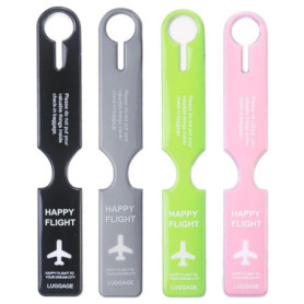 4 Pièces Etiquette Bagage Étiquette Nom, Étiquettes Identifier Sacs Main, Identifier Sac Voyage Valise, Etiquettes Bagages Valis