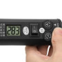 Décapeur Thermique, Pistolet à Air Chaud Électronique 220V 450W Réglable Portatif avec 4 Buses et 1 Support LCD Écran pour Brico