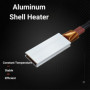 Jadeshay Plaque Chauffante PTC, AC/DC 12V PTC Élément Chauffant Coque en Aluminium Thermostatique Plaque Chauffante en Céramique