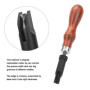 Outil à rainurer en cuir de type V Traitement du cuir Groover Outils de gouge en bois pour Artisanat en cuir en bois Leather Too