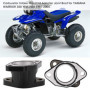 KSTE Carburateur Adaptateur collecteur d'admission d'amorçage conjoint Compatible with Warrior 350 YFM350X 1987-2004