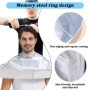 Cape de coupe professionnelle,1 Pièce,Cape De Coiffure,Étanche Accessoire de Coiffure,Attache Auto-adhésive Coupe de Cheveux Cap