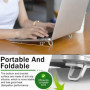 Mini Support pour Ordinateur Portable,4 Pièces,Élévation De Clavier Portable Pour Bureau,ordinateur portable de refroidissement,