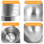 Bo À Mélanger En Métal,6 Pièces Bol Mélangeurs,Bols En Acier Inoxydable,Bo A Mélanger,Bol A Mixer En Inox Pour Cuire Et Servir, 