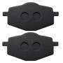Cyleto Plaquettes de frein avant pour Yamaha 125 DT125 1986 1987 DT125 2005 2006 2007 YBR125 2005 2006