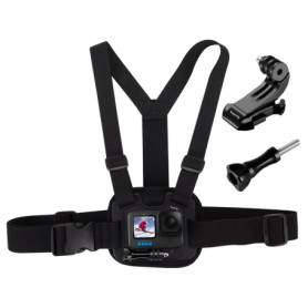 Suptig Support Pectoral, Sangle pectorale réglable, matériau Respirant pour gopro Hero 13 Hero 12 Hero 11 Hero 10 Hero 9 Hero 8 