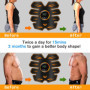 Electrostimulateur Musculaire, Ceinture Abdominale Electrostimulation, Stimulateur Musculaire Electrique, EMS Abdominales Cintur