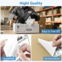 500 feuilles (2×250) etiquettes autocollantes 4" x 6", etiquette thermique 100×150mm, shipping label sans BPA, etiquettes autoco