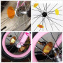 BOBOZHONG Réflecteurs de vélos,10 PCS Réflecteurs pour Rayon Vélo,Catadioptre Velo Roue,Catadioptre Velo Reflecteur Réflecteur d