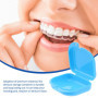 SUPVOX 10 pièces Boîtes de Rangement pour Appareil Dentaire Boîte orthodontique Dentaire Transparente Cas de Prothèse Dentaire D
