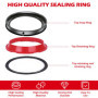 Bague D'étanchéité Fixe pour Dyson V11 aspirateur rechange Accessoires, Joint Détanchéité pour V11 Aspirateur, avec Tournevis, p