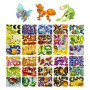 LCIEFKAE 30Pcs Puzzle D'Insectes Animales 3D, Puzzle 3D -Mini pour Enfants, Jouets De Famille Interactifs, Nouveauté Créative, J