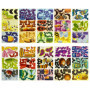 LCIEFKAE 30Pcs Puzzle D'Insectes Animales 3D, Puzzle 3D -Mini pour Enfants, Jouets De Famille Interactifs, Nouveauté Créative, J