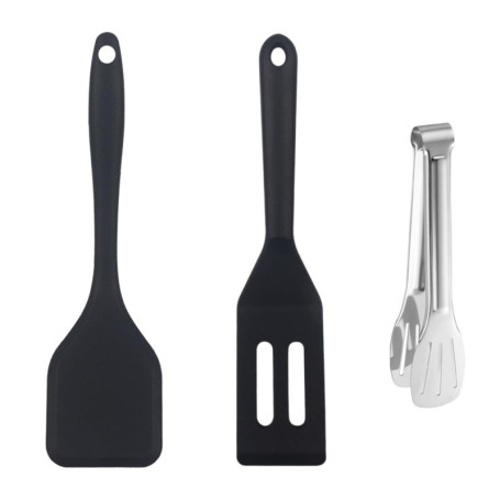 2 Morceaux De Spatule Mini-Silicone Et Clip De Chef 1 Pièce, Spatule De Silicone Anti-Bâton, Outils De Cuisson De Cuisine, Petit