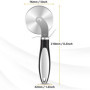 Roulette Pizza, Coupe Pizza - Découpe Pizza en INOX, Coupante Couteau de Pizza, Pizza Cutter, Nettoyage Facile au Lave Vaisselle
