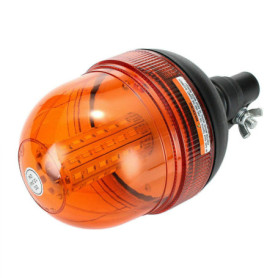 Lampe de balise d'avertissement stroboscopique 12 V 60 LED Lampe clignotante rotative de balise d'avertissement pour machines ag