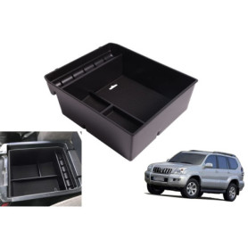 itdegno Boîte de rangement organiseur Console centrale pour accoudoir Land Cruiser Prado FJ120 KDJ 120 125 2003-2009
