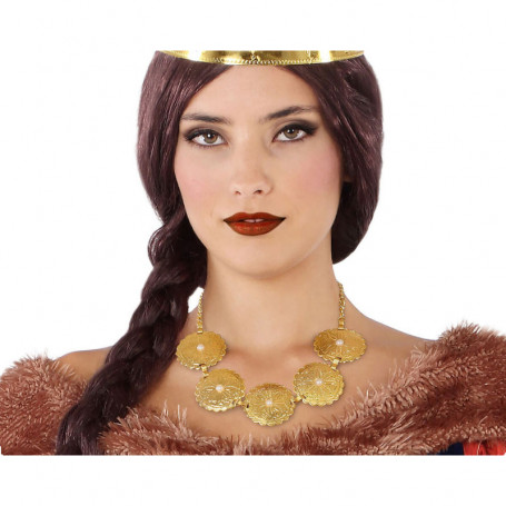 Collier Doré Reine Accessoire de costumes 13,99 €