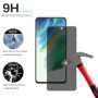 YIFNTANG [2 Pièces] Verre Trempé Anti-espion pour Samsung Galaxy S21 FE 5G,9H Dureté, Anti Rayures,Sans Bulles,Privacy Protectio