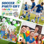YAMAIDUO 120 Pièces Kit Football Pinata Anniversaire Garçon, Decoration Anniversaire Foot Sachet Anniversaire Enfant pour Pinata
