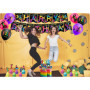 Trampoline Jump Party Décorations Trampoline Jump Party Fournitures Comprend Jump Anniversaire Banner Cake Toppers Ballons pour 