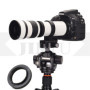 JINTU 420-1600 mm f/8.3 HD téléobjectif Zoom Manuel pour appareils Photo Reflex Canon Nikon 4000D 2000D T7 T7i T6 T6i T5 T5i 80D