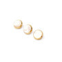 Alnicov Plaqué Or Blanc Shell Incrustations Boutons De Doigt De Trompette Pour Trompette De Remplacement Lot de 3