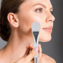 2 Lot de Pinceaux Masque Facial en Silicone À Double Extrémité, Pinceau Masque Silicone Souple, Pinceau de Beauté en Silicone, A