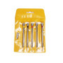 Lot de 5 tournevis de précision pour horloger - Lame réversible - Pour réparation de montres, lunettes, bijoux