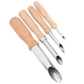 Outils de Poterie d'Argile 4 pcs Circulaire Trou Rond Poterie Argile Cutters Poterie Argile Céramique Outils pour la Modélisatio