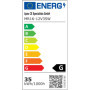 Ampoules Halogènes MR16 GU5.3 12V 35W Pack de 6, Haute Luminosité, Longue Durée, Économie d’Énergie, Lampe Halogène à Haute Temp